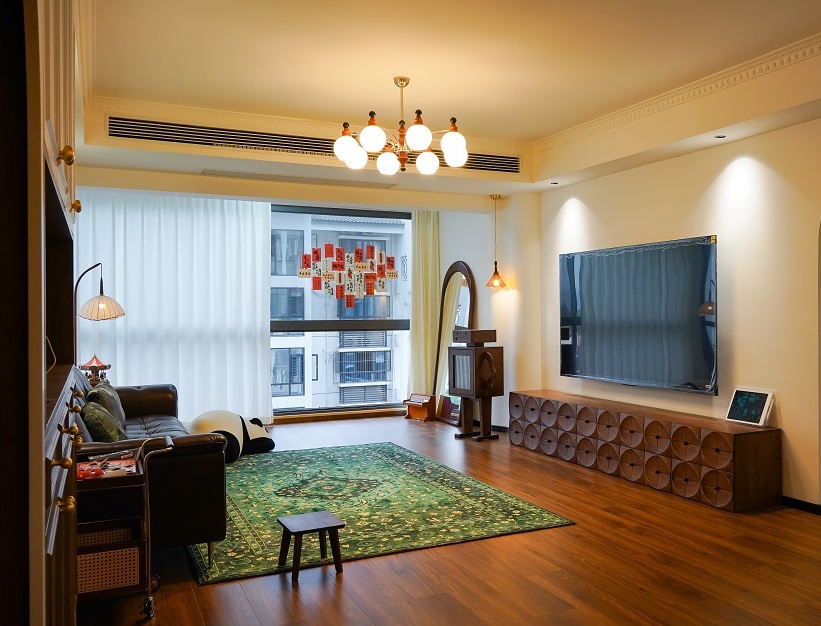 沁園小區126㎡法式中古風